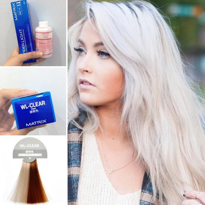 Matrix Wonder Light Clear Platinum Blonde Pirang Cat Pewarna Rambut