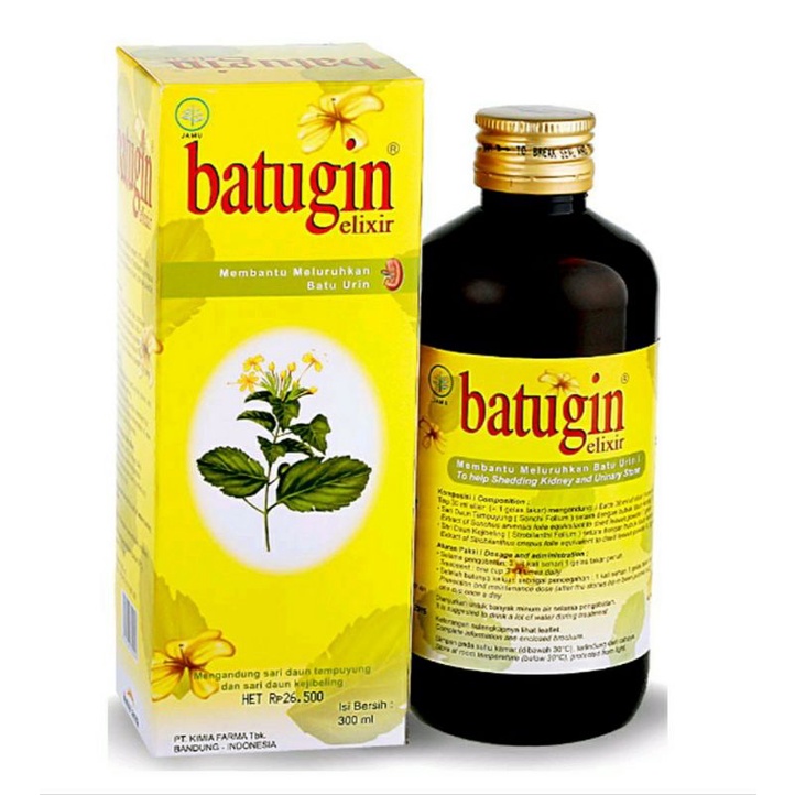 Batugin elixir 120ml dan 300ml/batugin
