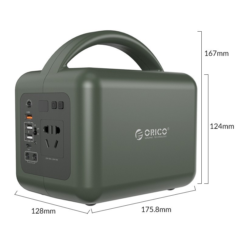 Portable Power Station ORICO PB120-1A4U 120W 39000mAh