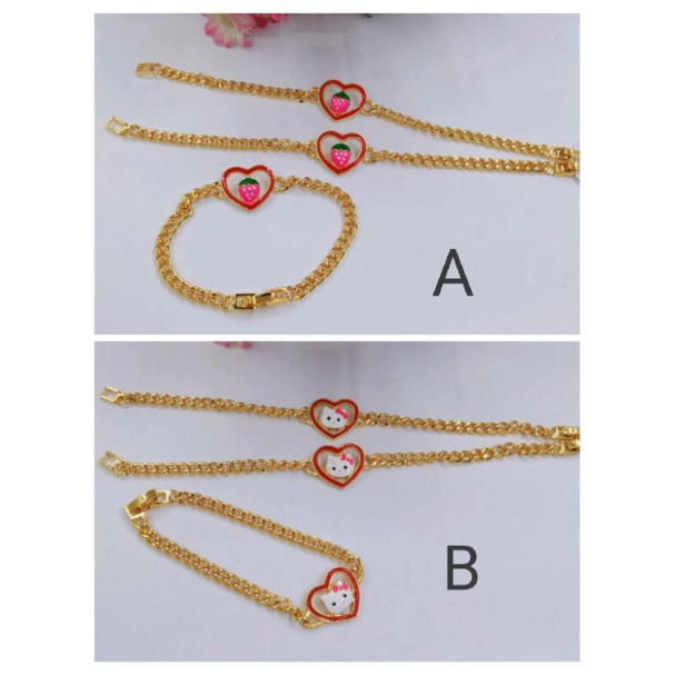 Msdr378. Gelang xuping anak anak lapis emas ukuran 15 cm