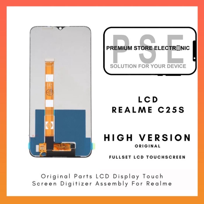 LCD Realme C25S ORIGINAL Fullset Touchscreen Garansi 1 bulan