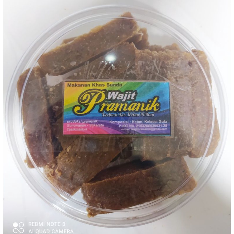

WAJIT PRAMANIK KETAN HITAM 250grm