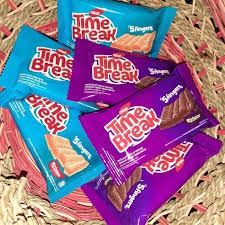 NABATI TIME BREAK 5 FINGERS COKLAT / WAFER NABATI TIME BREAK KEJU | BANANA SNACK MURAH