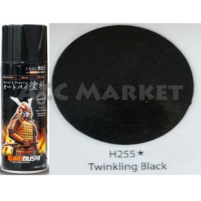 Pilox Samurai Pilok Pylox Hitam Twinkling Black H255