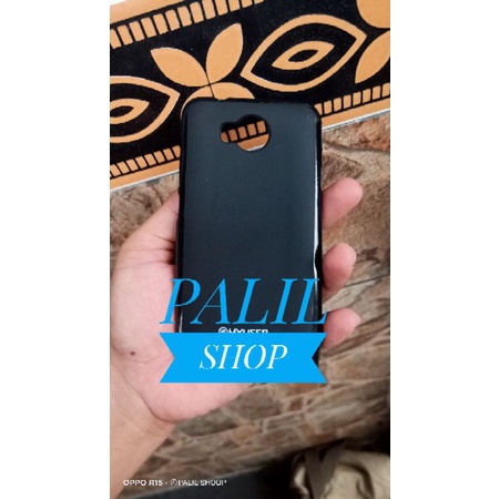 SOFT CASE SILIKON HUAWEI Y3 II CASING HITAM