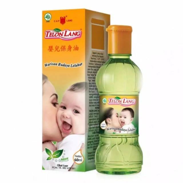 Caplang Minyak Telon Plus [30 ml] Cap Lang