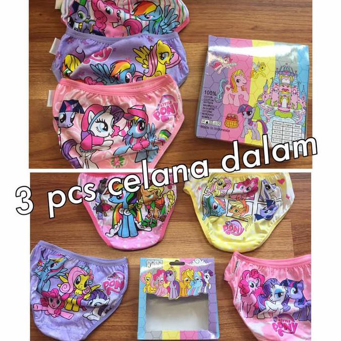 YUK BELI UNDERWEAR / CELANA DALAM 3 PCS BAYI / ANAK JESSIE & MIKE GIRL - UK S GIRL FREE ONGKIR..