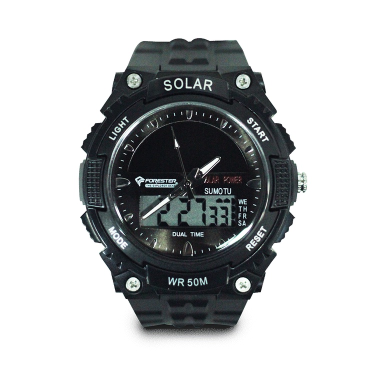 Jam Tangan Analog + Digital Forester JTF 1003