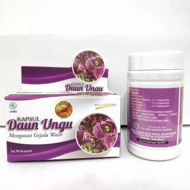 

Daun Ungu FREE Handsanitizer 50gr