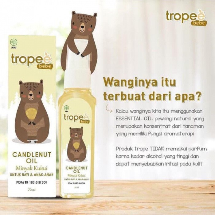 Tropee Bebe Candlenut Oil/Minyak Kemiri