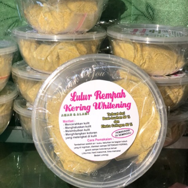 250gram Lulur Rempah Kering