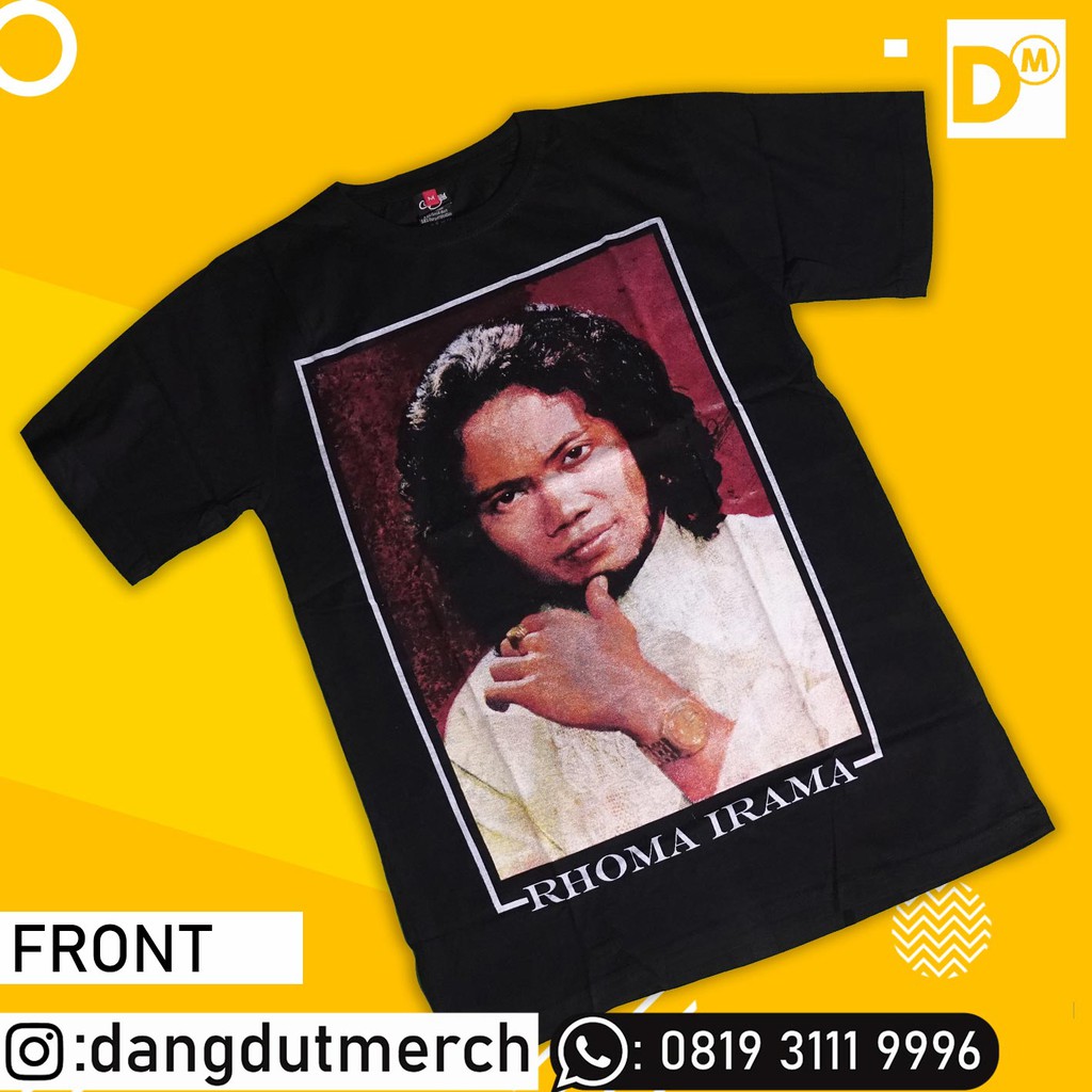 KAOS RHOMA IRAMA RAJA DANGDUT SONETA MUDA