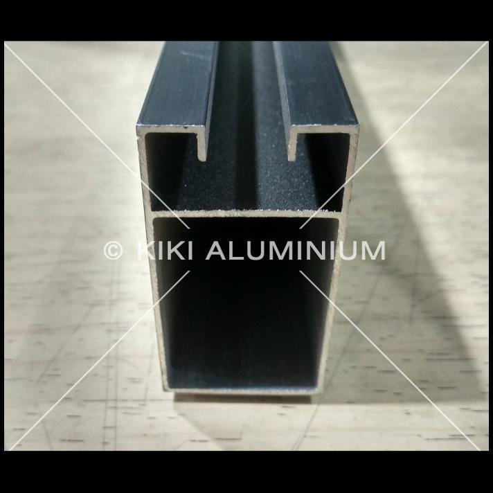 Ready - Tiang Pintu Sliding Aluminium (9055) - Merk : Alexindo - Pjg. 6 Meter - Silver