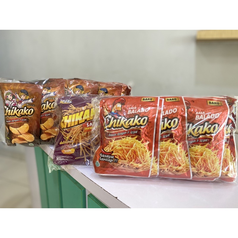 CHIKAKO SNACK 20g-36g x 10pcs