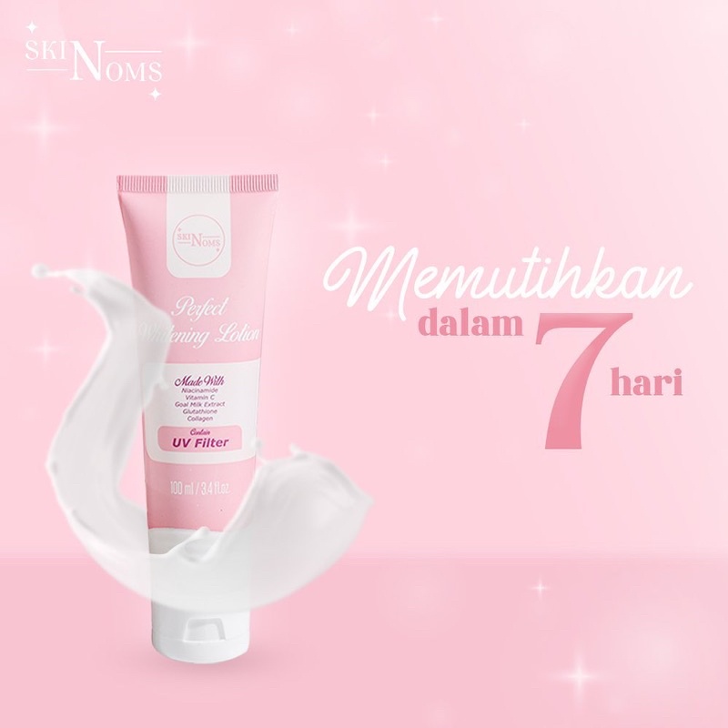 READY❣️ Skinoms Perfect Whitening Lotion UV Protection