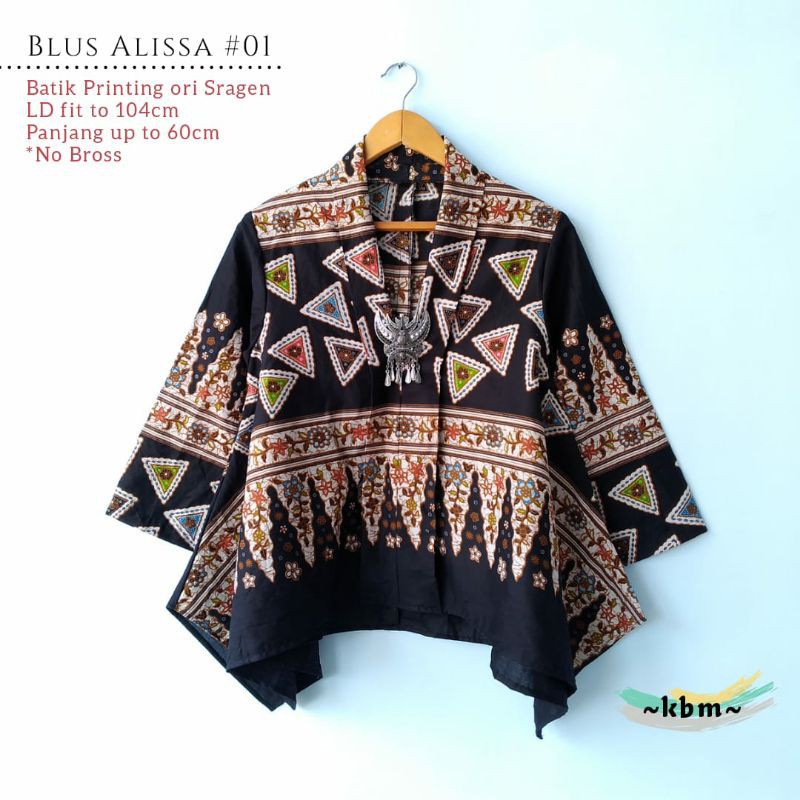 Blus kartini alisha eleanor  asmat ori batik solo batik modern trendy dan kemeja furing best