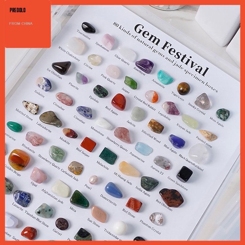 [In Stock] Rock and Gem Collection Geology Gem Kit Science Gift for Birthday Party Kids