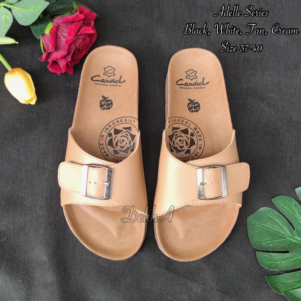 SANDAL WANITA/ SANDAL SELOP CEWEK/ SANDAL CASUAL REMAJA ADELLE 8122