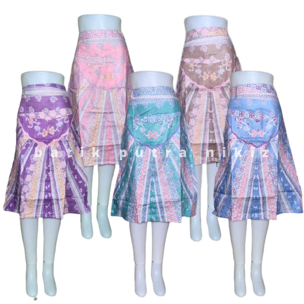 Rok Batik Pendek Bawahan Wanita Kasual