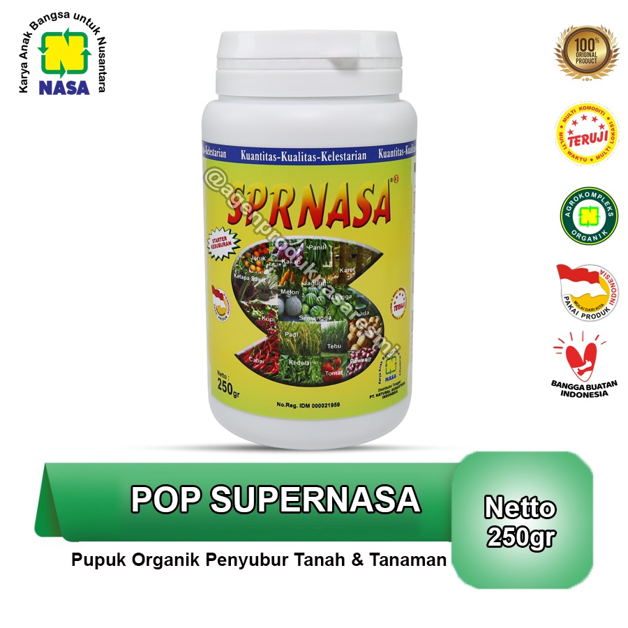 Pupuk Nasa | Supernasa | Pupuk Organik Nasa | Supernasa Pupuk Organik Stater Kesuburan Tanah