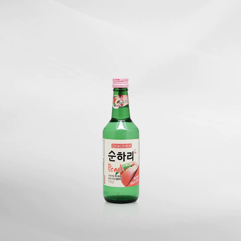 Chumchurum Soju Peach 360 Ml ( Original &amp; Resmi By Vinyard )