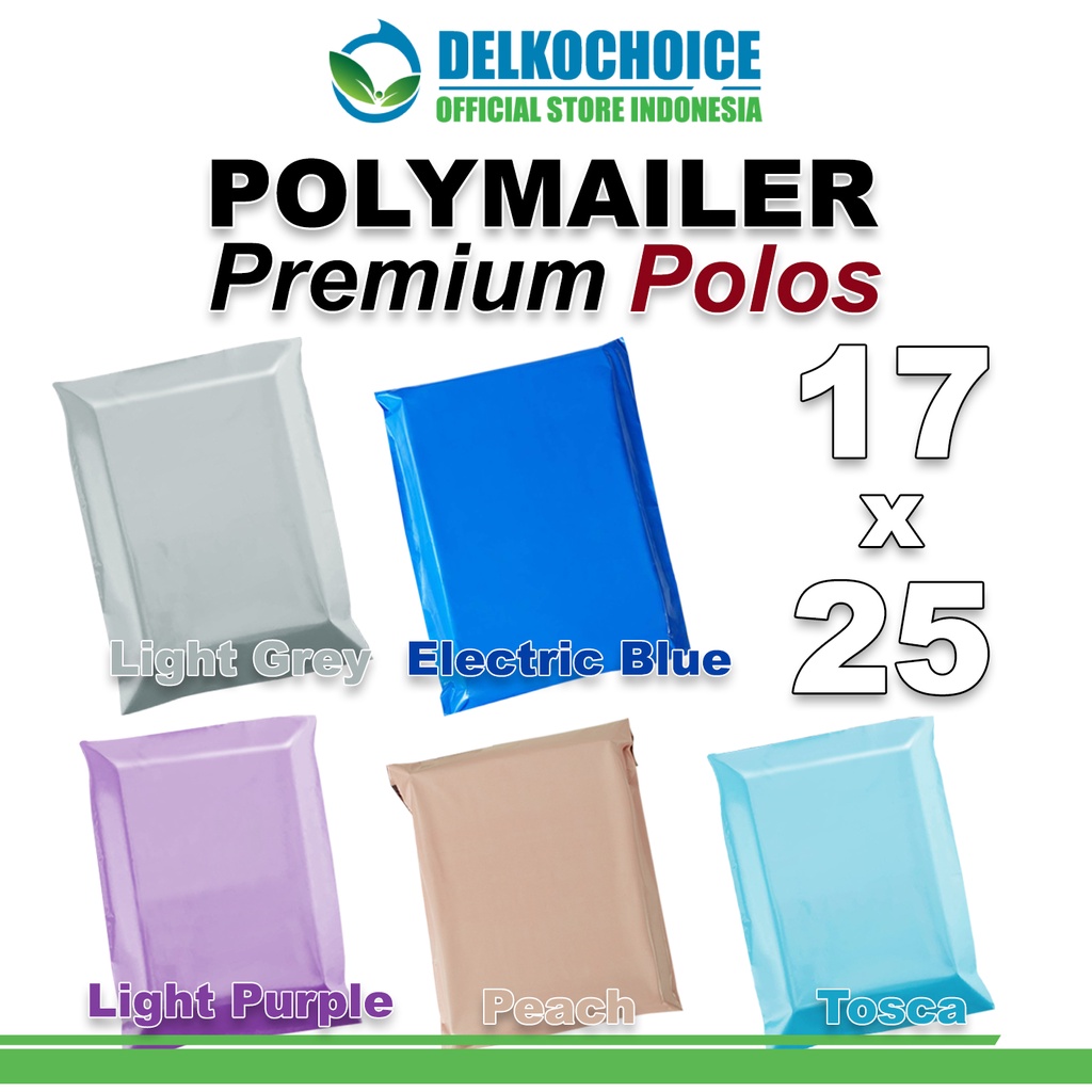 

Polymailer POLOS 17x25cm Amplop Plastik Packing OlShop Polimailer PREMIUM PACK