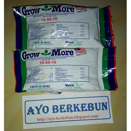 pupuk growmore / grow more bunga