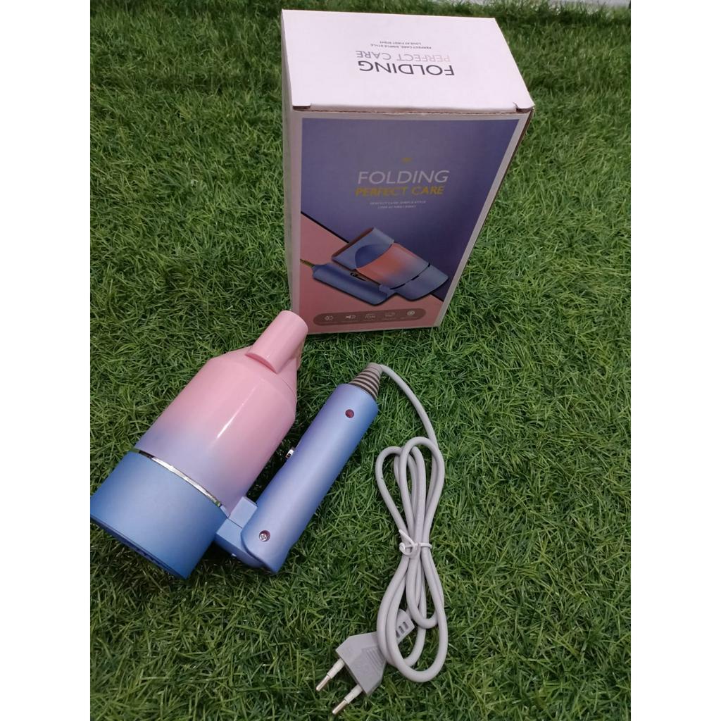 Hair Dryer Portable Pengering Rambut Hair Protection Quick Drying