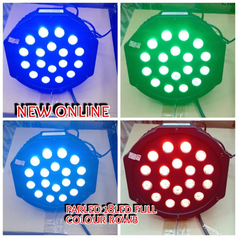 PARLED REDSUN 18LED FULL COLOUR RGBW