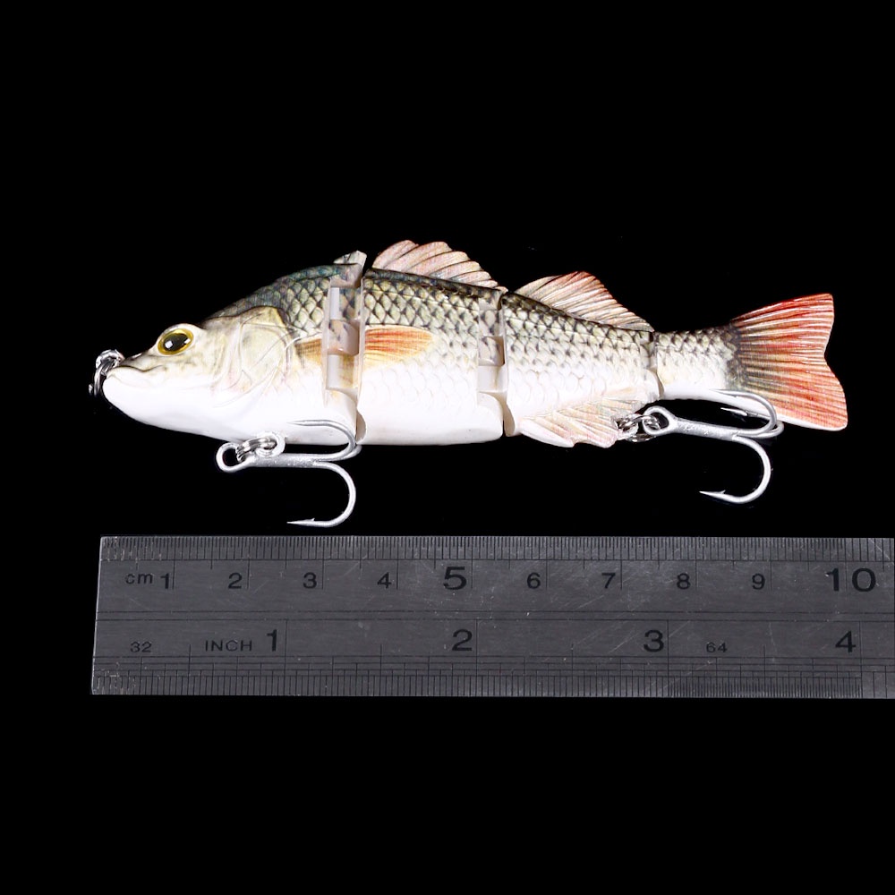 Hengjia 1pc Umpan Pancing Hardlure Bentuk Ikan Imitasi 10cm / 22g