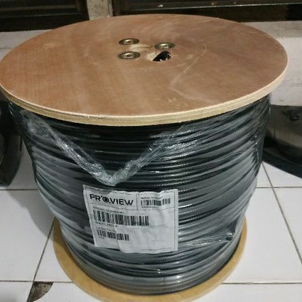 KABEL COAXIAL RG6+kawat gantung