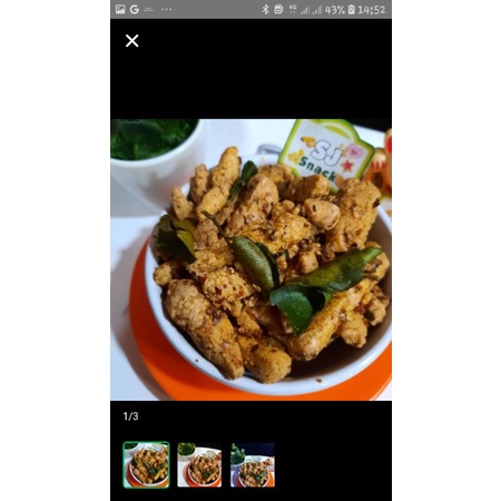 

Basreng stik cikruh daun jeruk