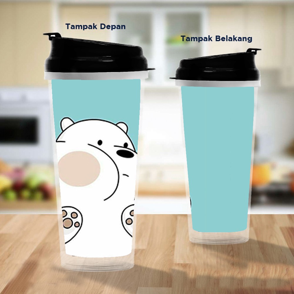 Pusat Mode Tumbler/Tempat Minum Design We Bare Bears V2