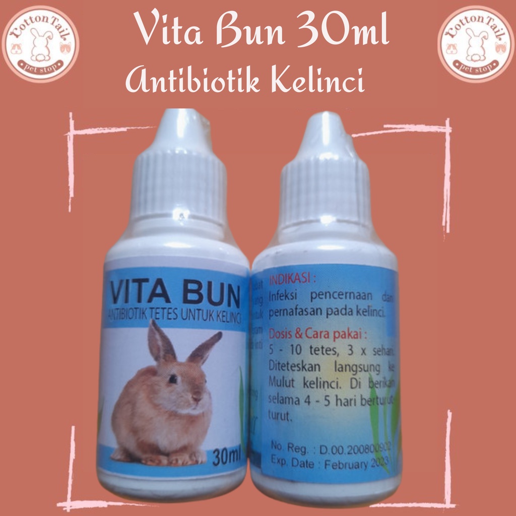 Vitabun 30ml Antibiotik Kelinci