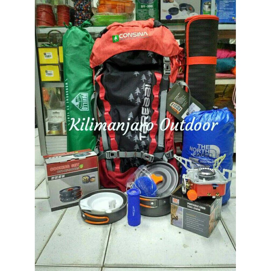 Paket Perlengkapan Outdoor/ Pendakian Gunung Murah Tarebbi