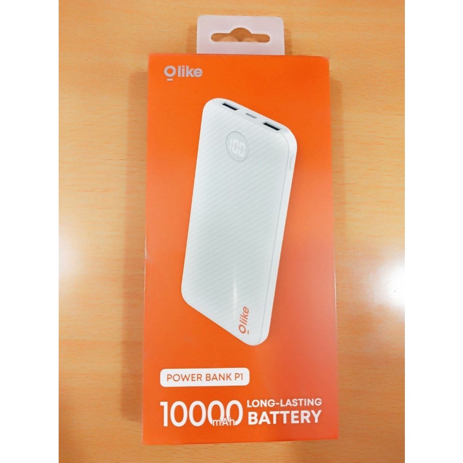 Olike Powerbank P1 10000mAh LED Display - Garansi Resmi Olike