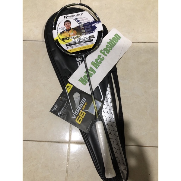 Raket Badminton Felet Woven TJ Power GOH V SHEM Original