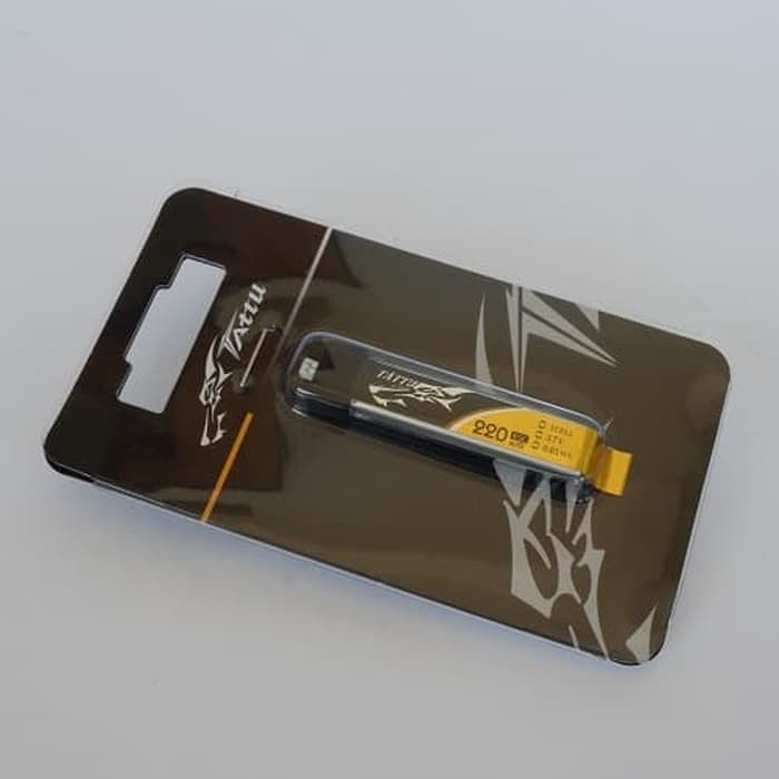 Tattu 220mAh 1S1P 45C HV Lipo Baterai Lipo with Eflite Connector