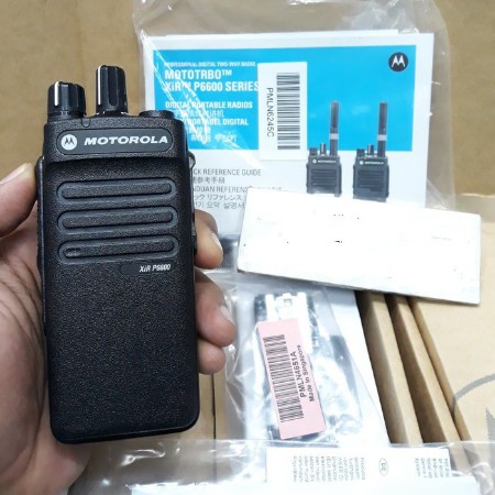 HT DIGITAL MOTOROLA XIR P6600 VHF - MOTOROLA XIR P6600 VHF ORI