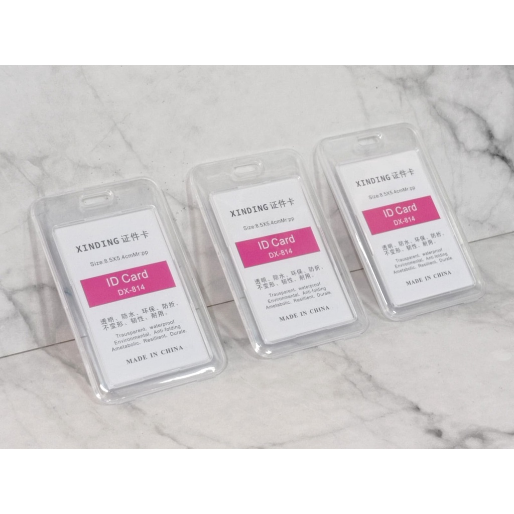 

frame casing box tempat ID card flashdisk holder bening tutup portrait / ID CARD HOLDER TRANSPARANT/TEMPAT ID CARD BENING 2 SISI New / Tempat Idcard / Id Card Holder / ID CARD HOLDER ACRYLIC / NAMETAG HOLDER ACRYLIC