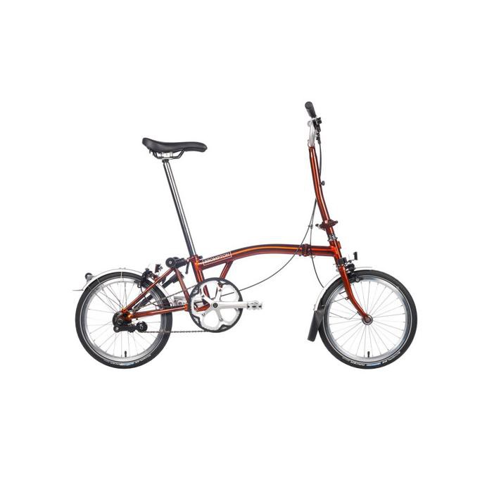 SEPEDA LIPAT/ SEPEDA BROMPTON M6L-X FLAME LACQUERE