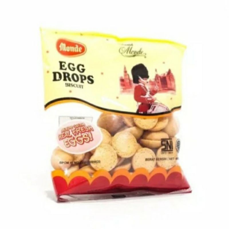 

Monde egg drops 110 gr