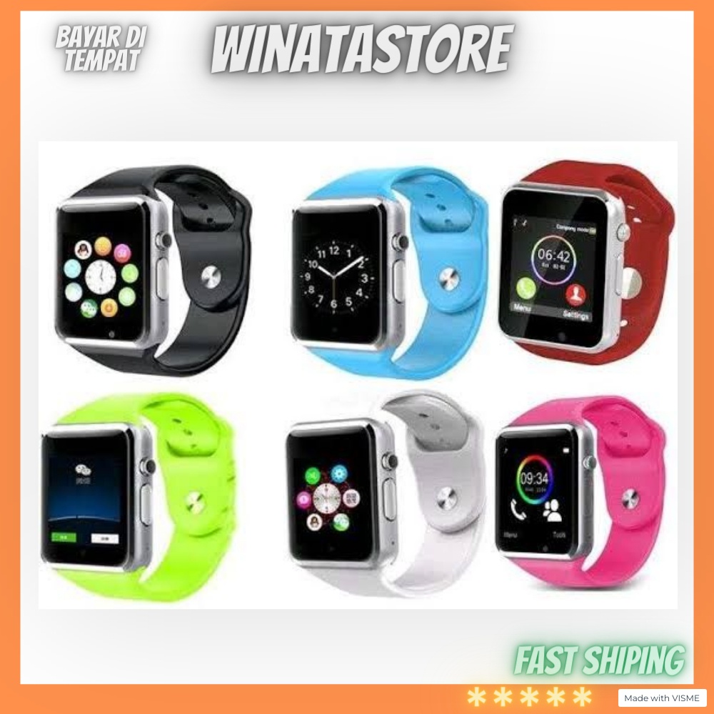 COD - Jam Aimo Cognos U10 A1 Smartwatch Smart Watch Jam Tangan Pintar Anak Dewasa Support Android