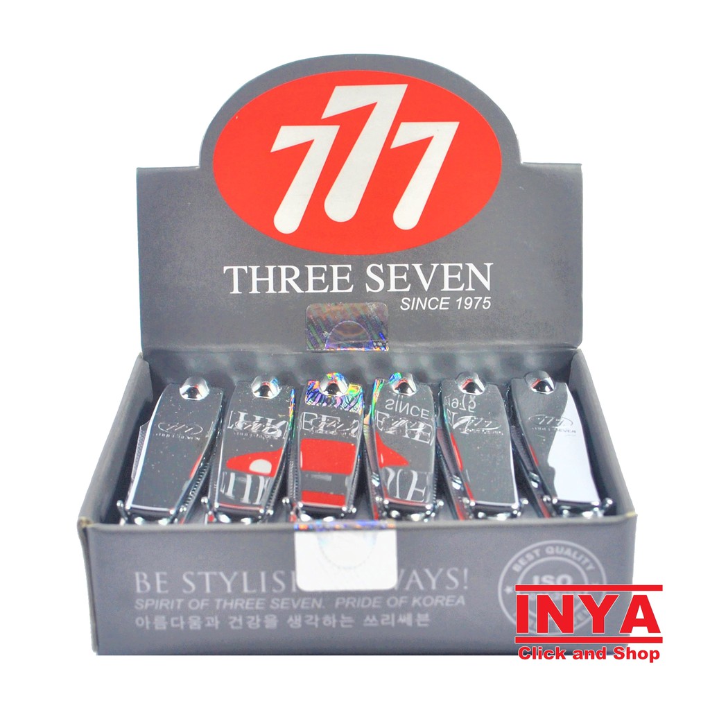 GUNTING KUKU 777 N-608 ORIGINAL - MADE IN KOREA STAINLESS NAIL CLIPPER - BOX isi 12 pcs