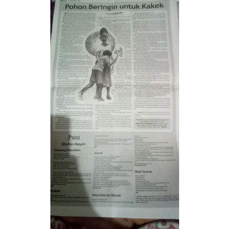 KORAN CERPEN+PUISI/SAJAK (Paket) untuk kliping