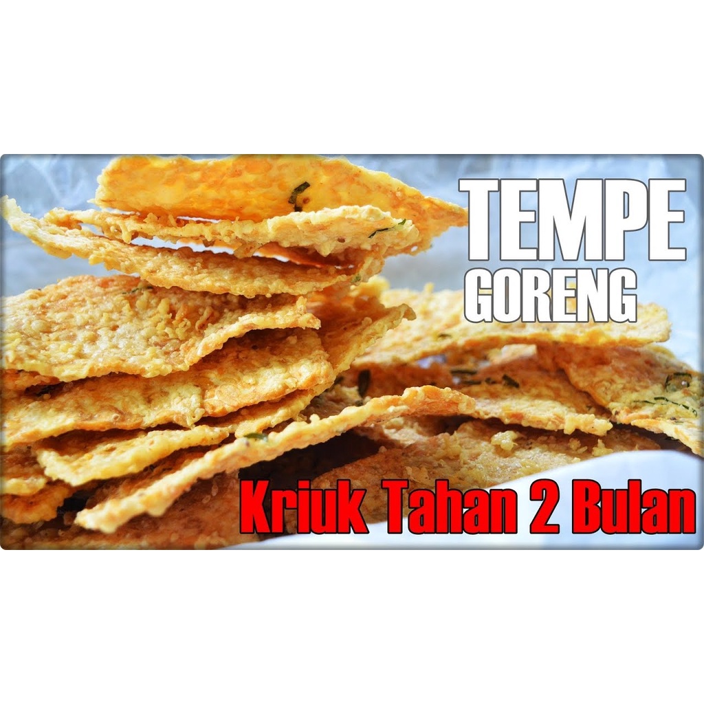 

TEMPE GORENG BANDUNG ASIN ORIGINAL 250GR OLEH OLEH BANDUNG