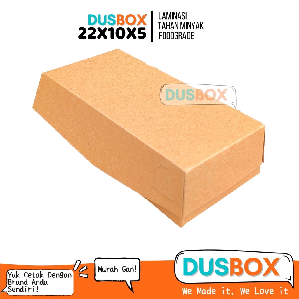 Box Brownies 22x10x5 / Box fudgy brownies / kotak brownies / Kemasan Brownies / Dus Brownies / Box k