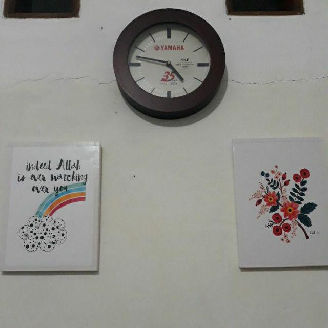 Paket Wall Decor Isi 6pcs