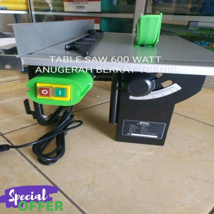 New Table Saw Tekiro Ryu 600 Watt Mesin Gergaji Meja Circular Saw 8 Tehnik.Offshore