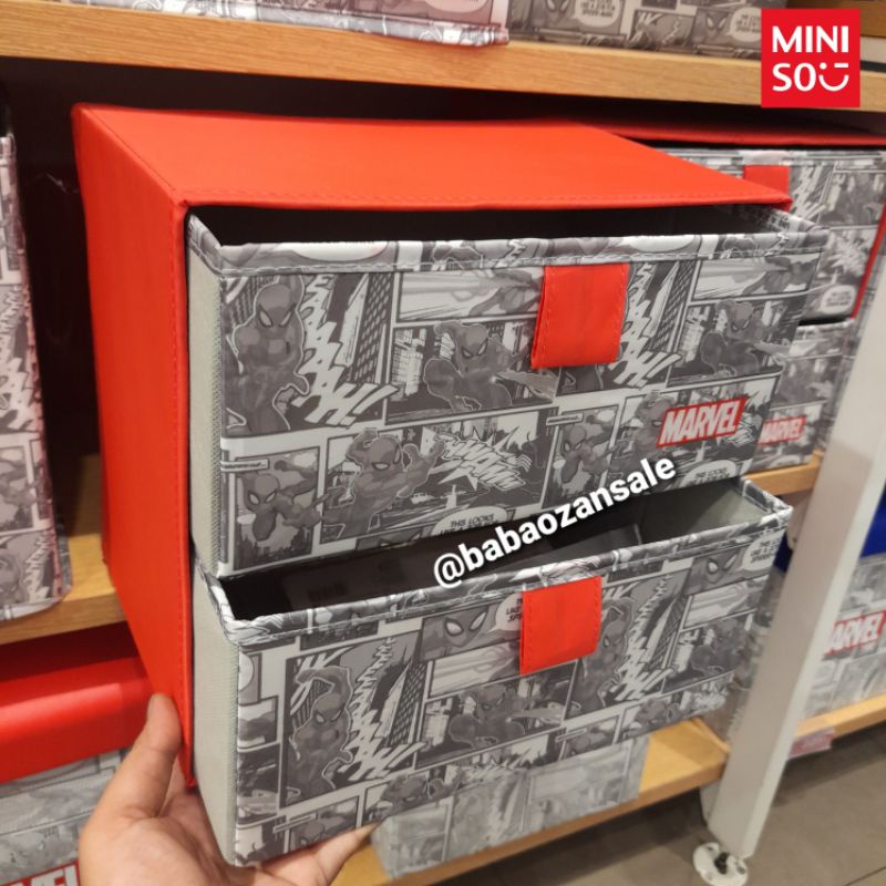 MINISO storage box kain marvel